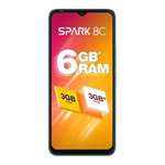 Tecno Spark 8C (Turquoise Cyan, 64 GB,3 GB RAM)